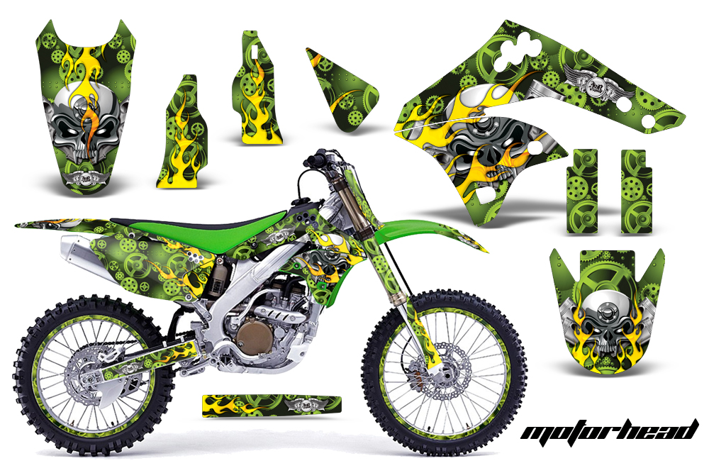 Kawasaki KX250F 06-08 Graphics Kit Moto G NPs